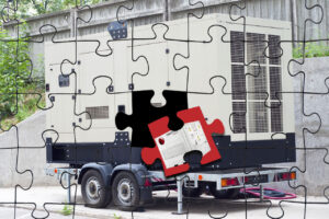 backup generator testing with a load bank